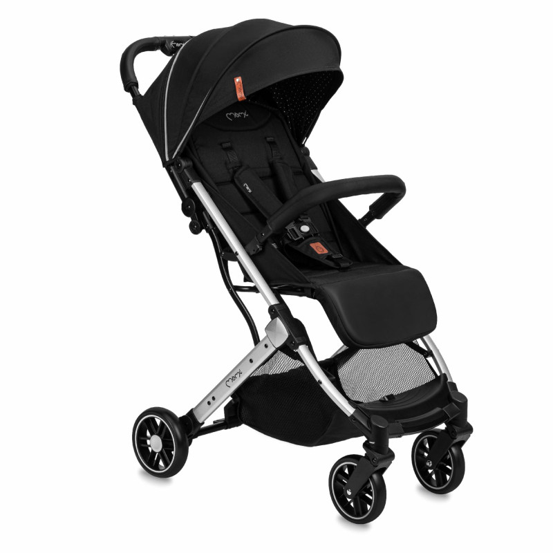 Прогулянкова коляска MoMi ESTELLE LIGHT Black-Silver