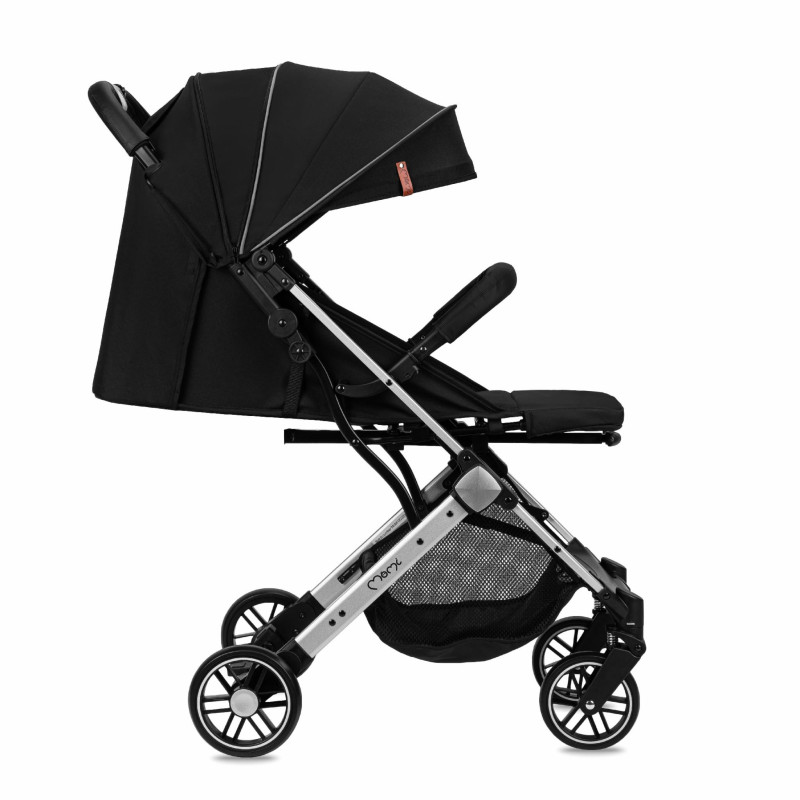 Прогулянкова коляска MoMi ESTELLE LIGHT Black-Silver