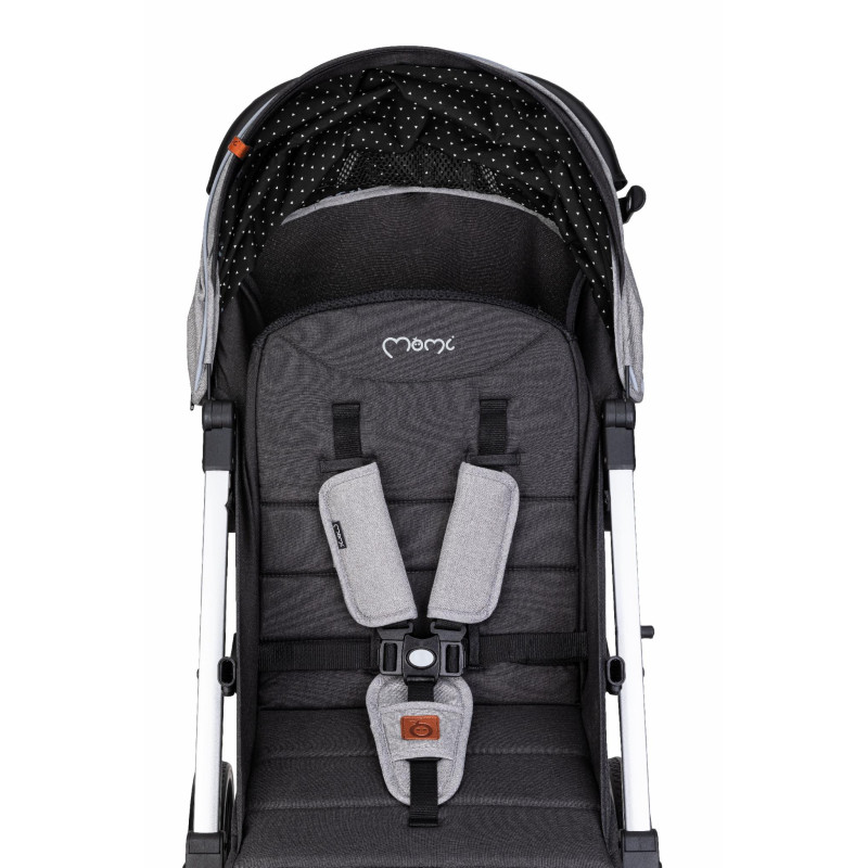 Прогулянкова коляска MoMi ESTELLE LIGHT Gray-Silver
