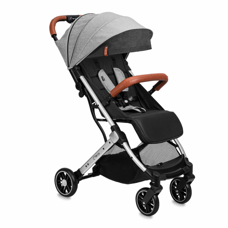 Прогулянкова коляска MoMi ESTELLE LIGHT Gray-Silver