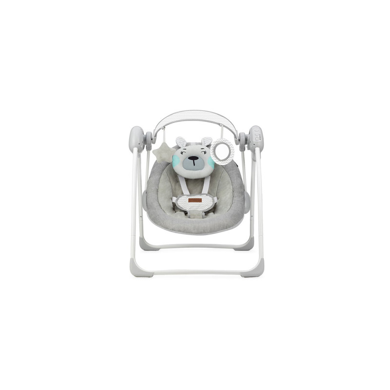 Крісло-гойдалка MoMi LISS Bear Grey