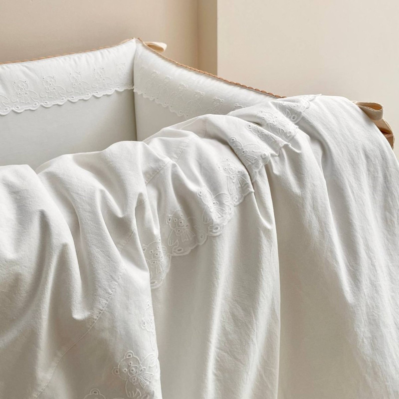 Постільна білизна Msonya Комплект Подушки унісекс мереживо, кант молочний Стандарт 60х120