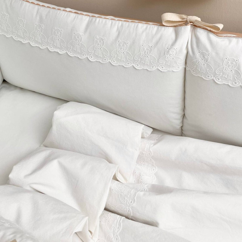 Постільна білизна Msonya Комплект Подушки унісекс мереживо, кант молочний Стандарт 60х120