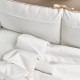 Постільна білизна Msonya Комплект Подушки унісекс мереживо, кант молочний Стандарт 60х120