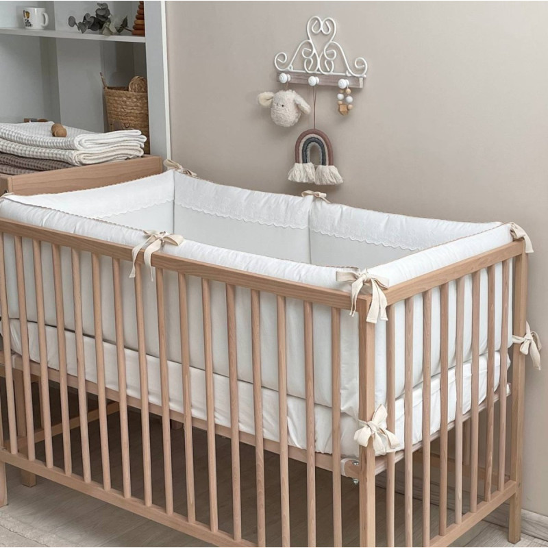 Постільна білизна Msonya Комплект Подушки унісекс мереживо, кант молочний Стандарт 60х120