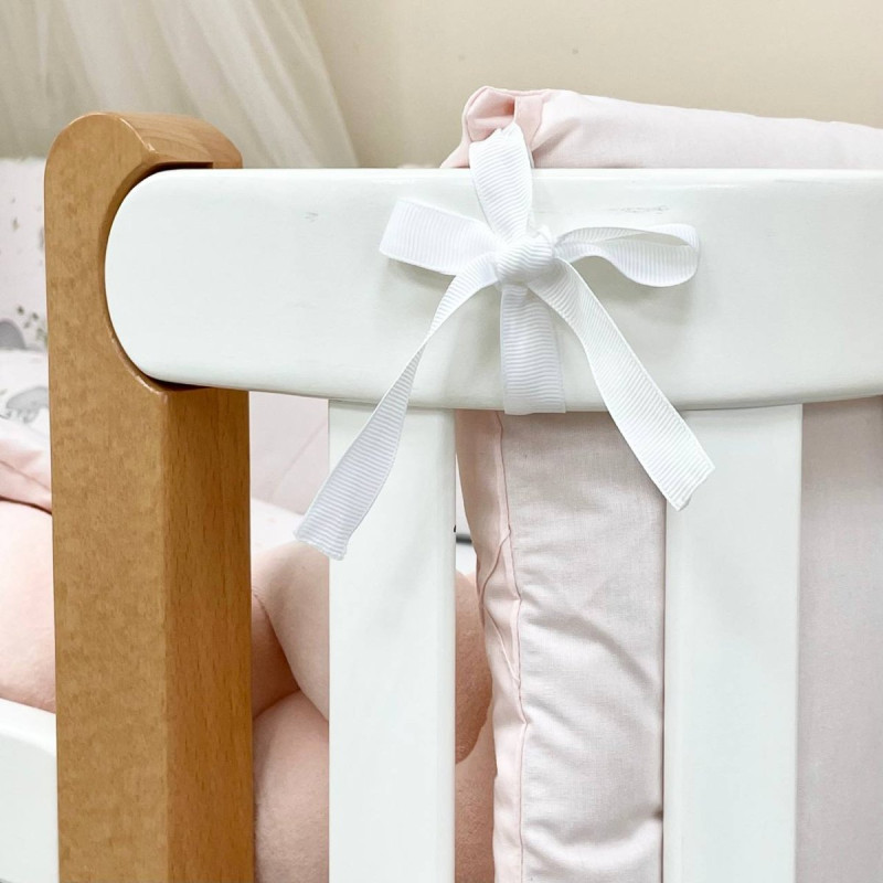 Постільна білизна Msonya Happy night Слоники рожевий