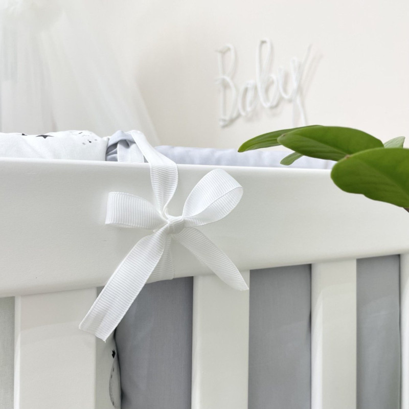 Постільна білизна Msonya Happy night Галактика сірий