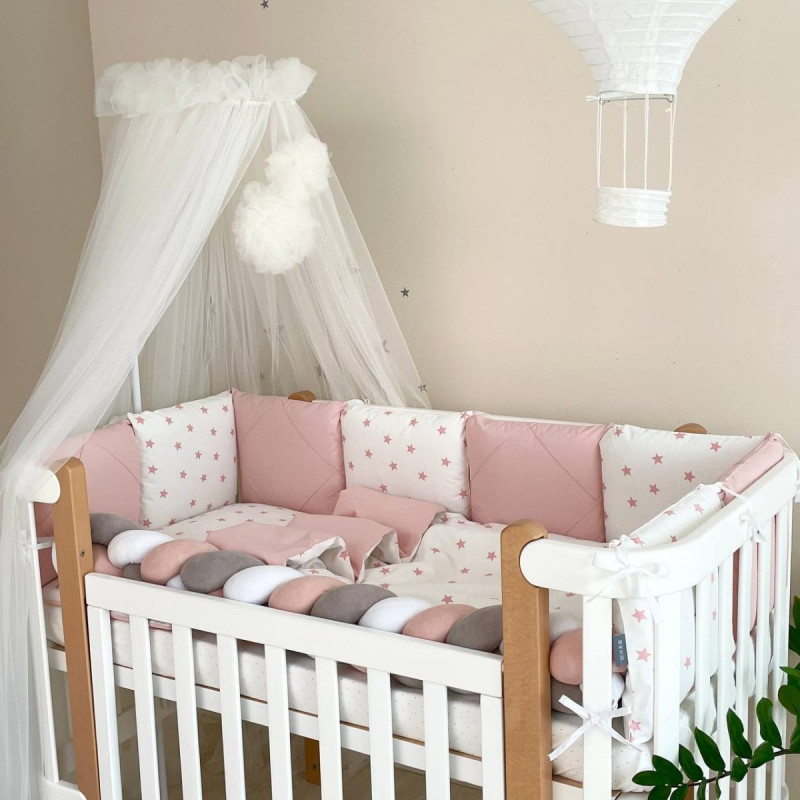 Постільна білизна Msonya Happy night Зорепад пудра