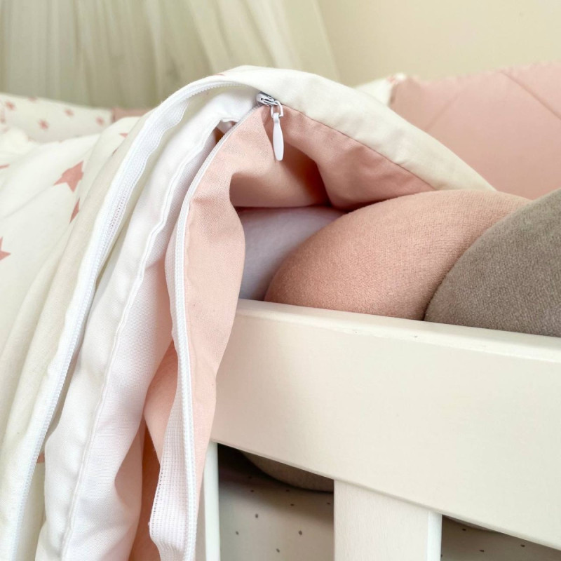 Постільна білизна Msonya Happy night Зорепад пудра