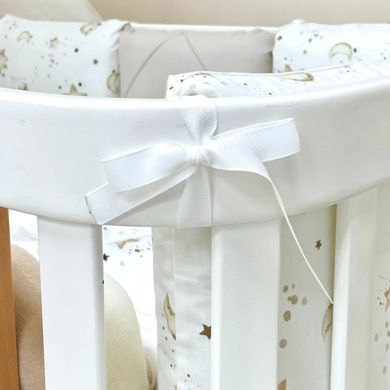 Постільна білизна Msonya Happy night Галактика капучино