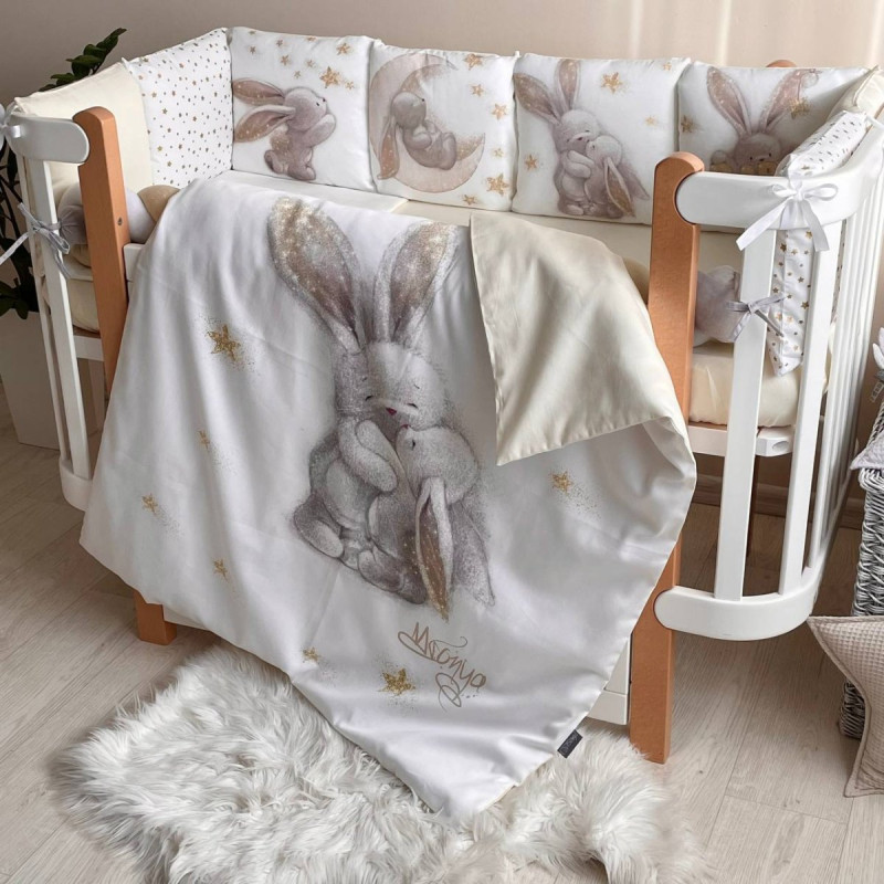 Постільна білизна Msonya Magic Зайка золото