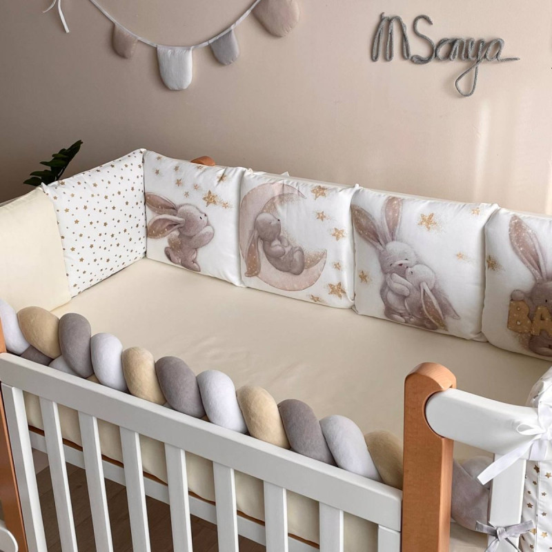 Постільна білизна Msonya Magic Зайка золото