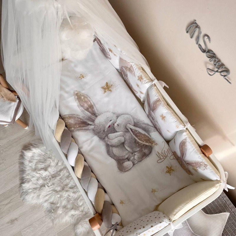 Постільна білизна Msonya Magic Зайка золото