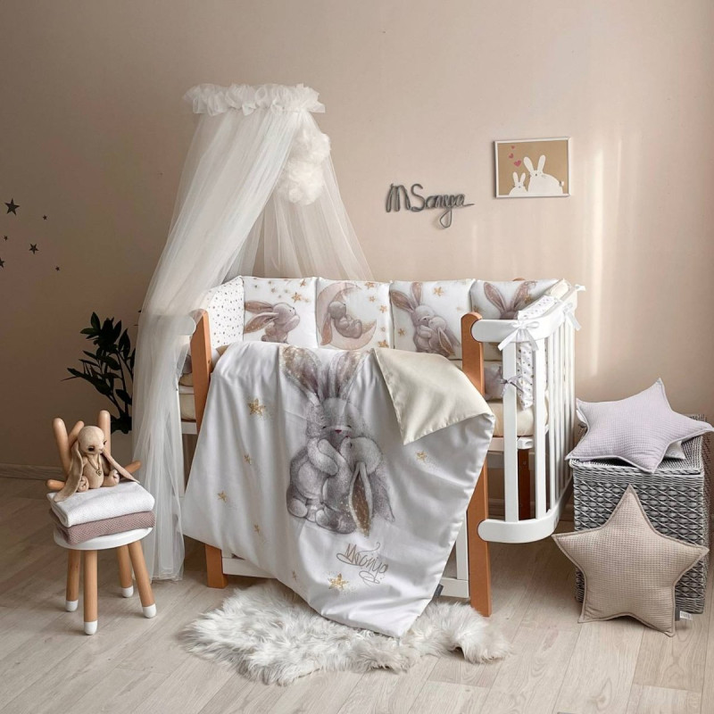 Постільна білизна Msonya Magic Зайка золото