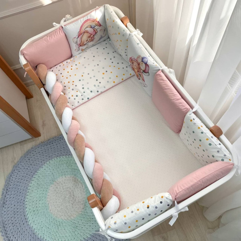 Постільна білизна Msonya Ведмедики Гаммі рожевий