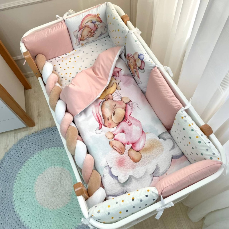 Постільна білизна Msonya Ведмедики Гаммі рожевий