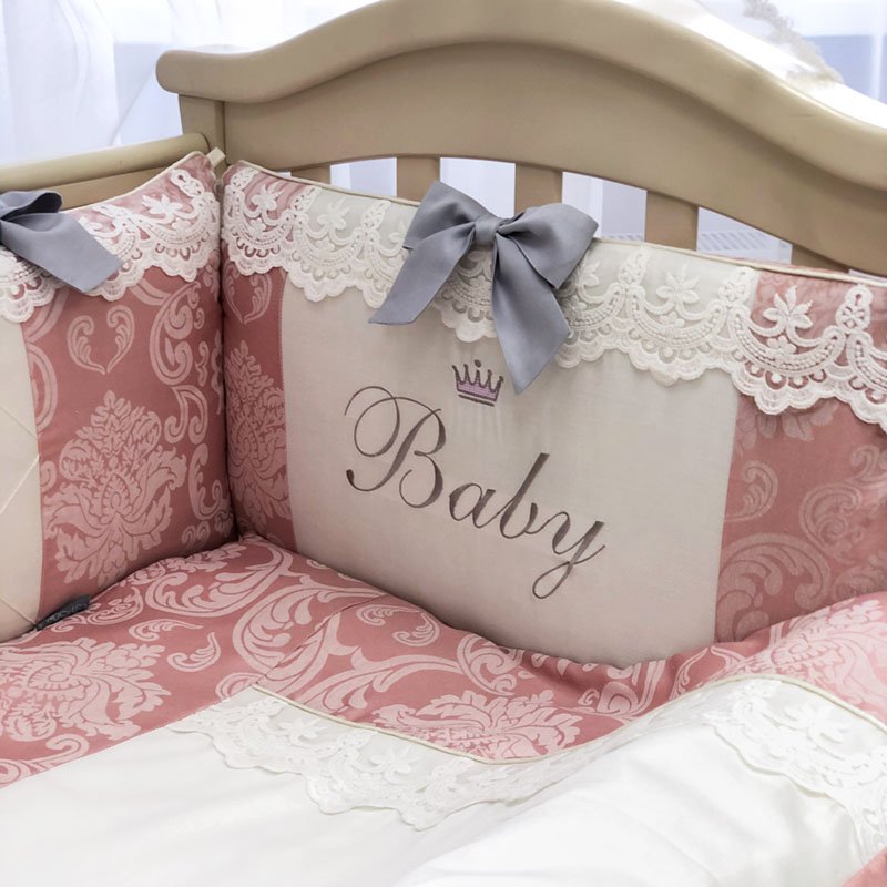 Постільна білизна Msonya De Lux запорошена троянда