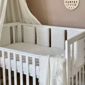 Постільна білизна Msonya Мозаїка Velvet молочний