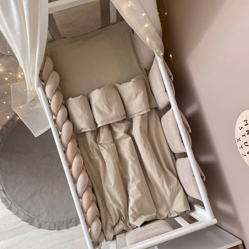 Постільна білизна Msonya Мозаїка Velvet моко