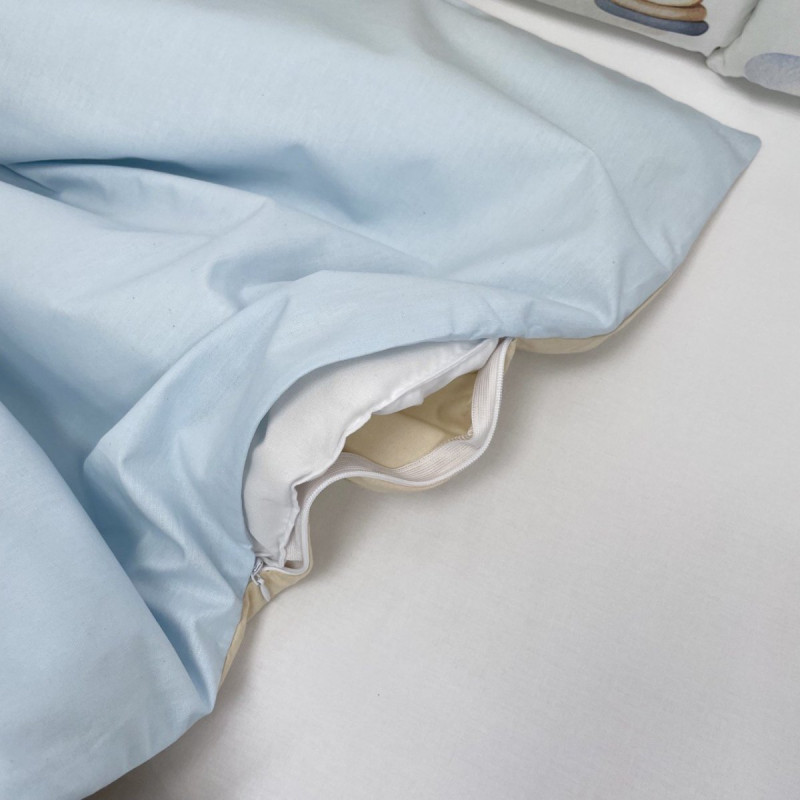 Постільна білизна Msonya Комплект Подушки; коса хлопець з друком на тканині блакитний стандарт, овал 60х120, 70х120 0239136