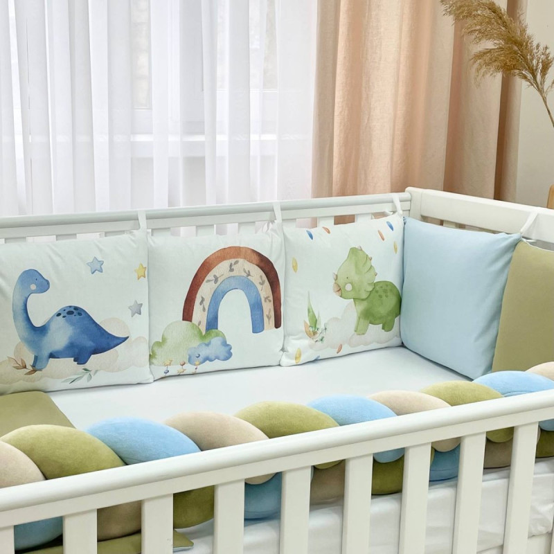 Постільна білизна Msonya Комплект Подушки; коса унісекс з друком на тканині Олива стандарт, овал 60х120, 70х120