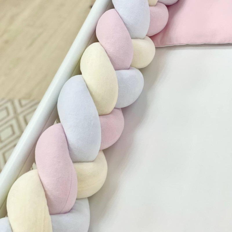 Постільна білизна Msonya Комплект Подушки; коса дівчина з друком на тканині рожевий стандарт, овал 60х120, 70х120 0239249