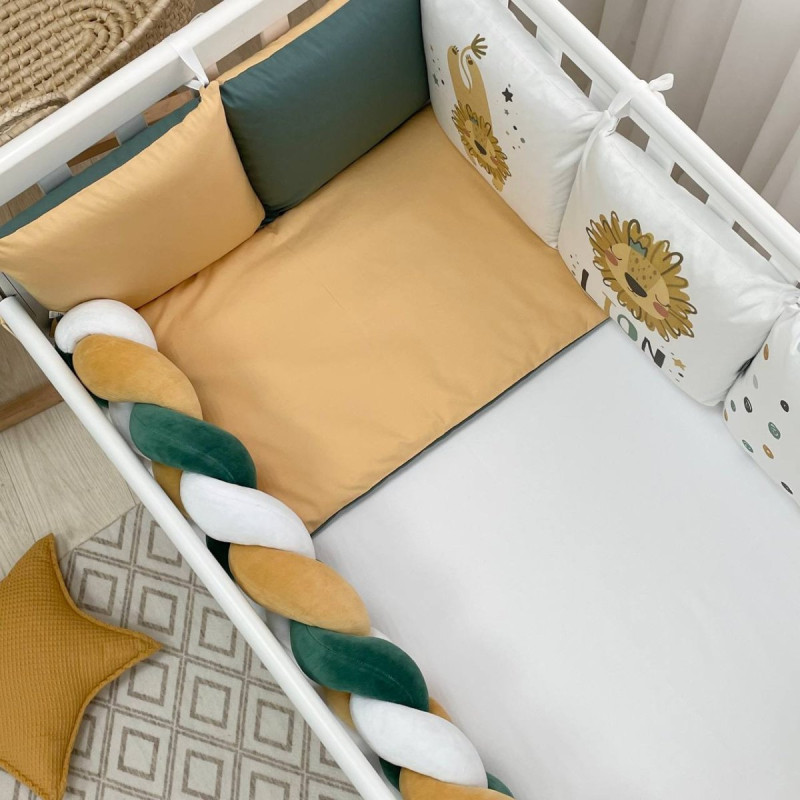 Постільна білизна Msonya Комплект Подушки; коса унісекс з друком на тканині Малахіт стандарт, овал 60х120, 70х120