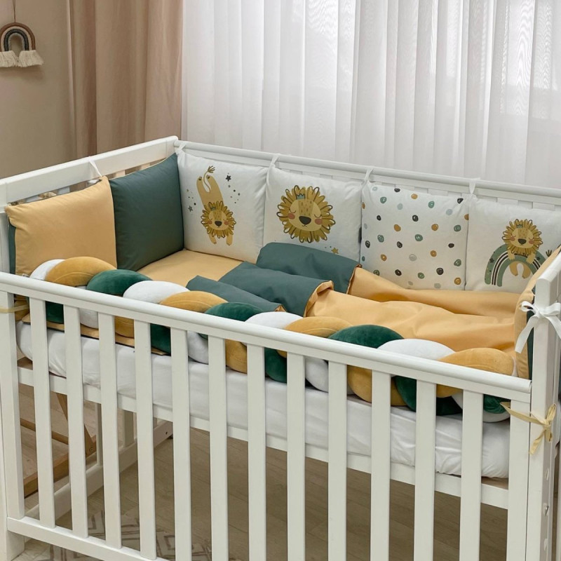 Постільна білизна Msonya Комплект Подушки; коса унісекс з друком на тканині Малахіт стандарт, овал 60х120, 70х120