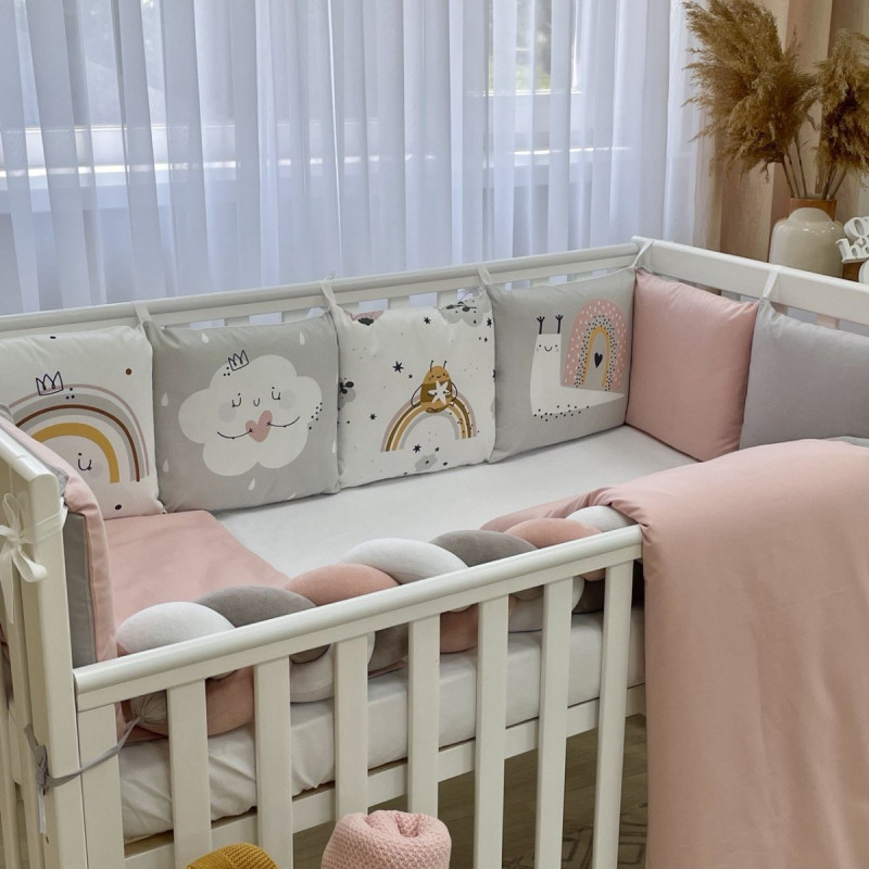 Постільна білизна Msonya Комплект Подушки; коса дівчина з друком на тканині пудра стандарт, овал 60х120, 70х120 0239616