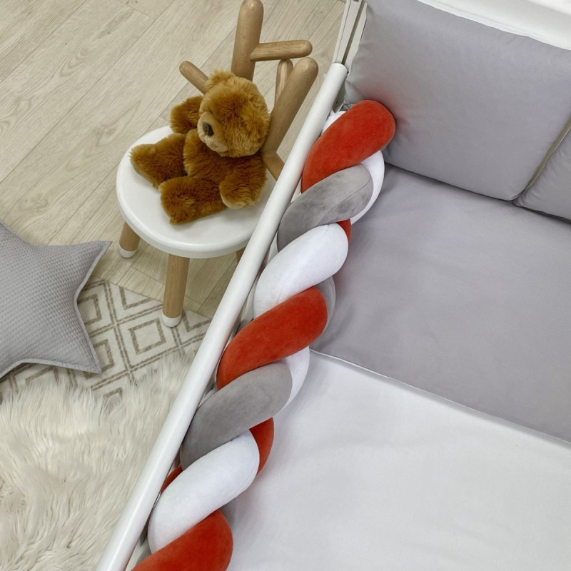 Постільна білизна Msonya Комплект Подушки; коса унісекс з друком на тканині теракот стандарт, овал 60х120, 70х120