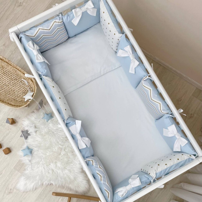 Постільна білизна Msonya Комплект Подушки хлопець блакитний стандарт, овал 60х120, 70х120