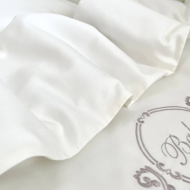 Постільна білизна Msonya Belissimo світлий сірий