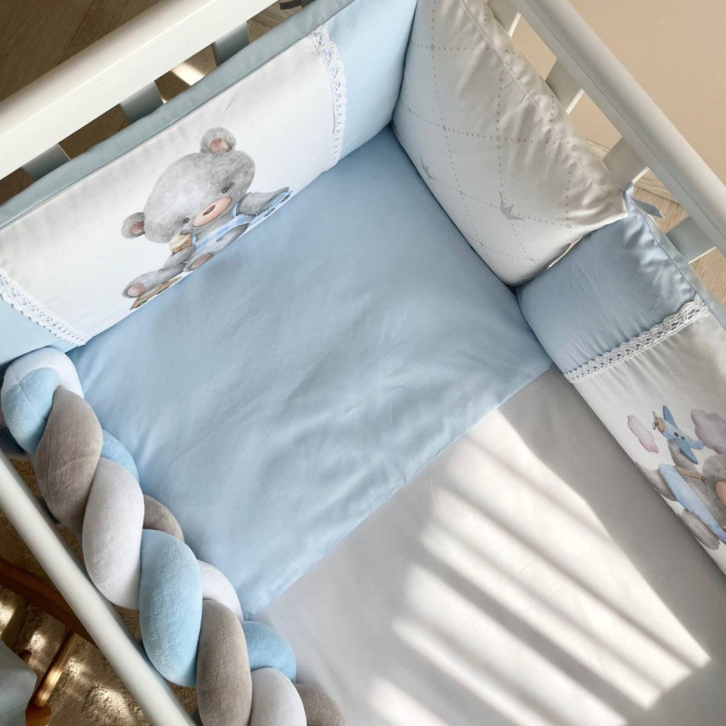 Постільна білизна Msonya Kids Toys Ведмедик хлопчик new 6 пр