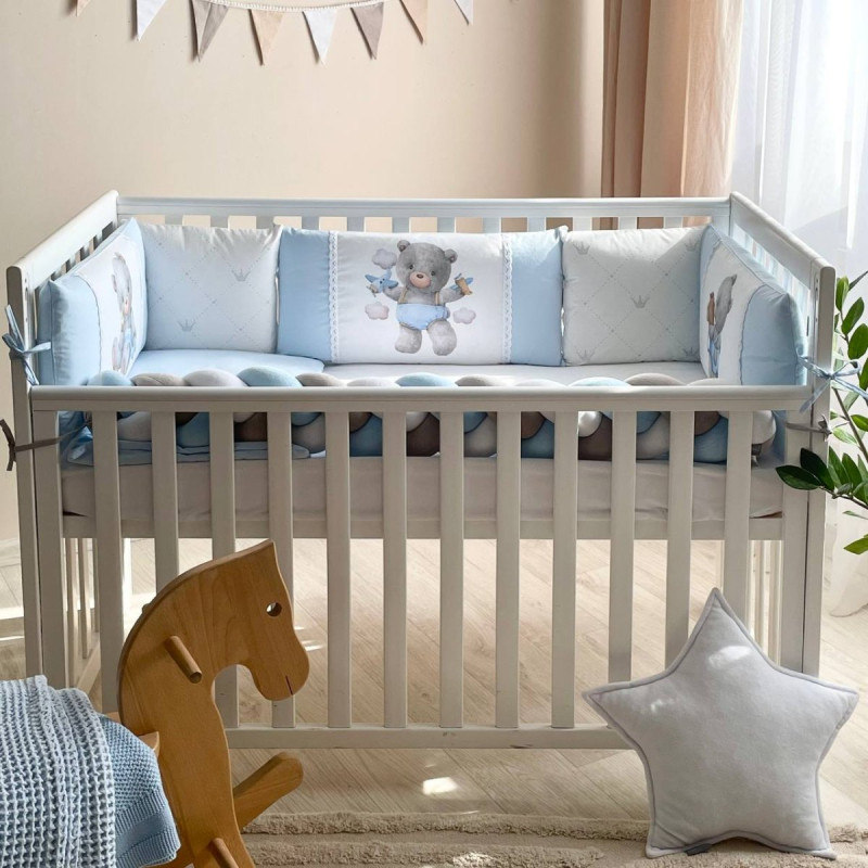 Постільна білизна Msonya Kids Toys Ведмедик хлопчик new 6 пр