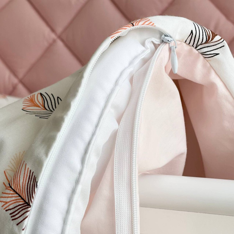 Постільна білизна Msonya Комплект стьобаний бортик дівчина стьобаний бортик пудра Стандарт 60х120