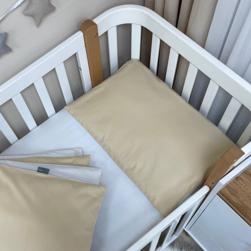 Постільна білизна Msonya Простирадло унісекс однотонний бежевий