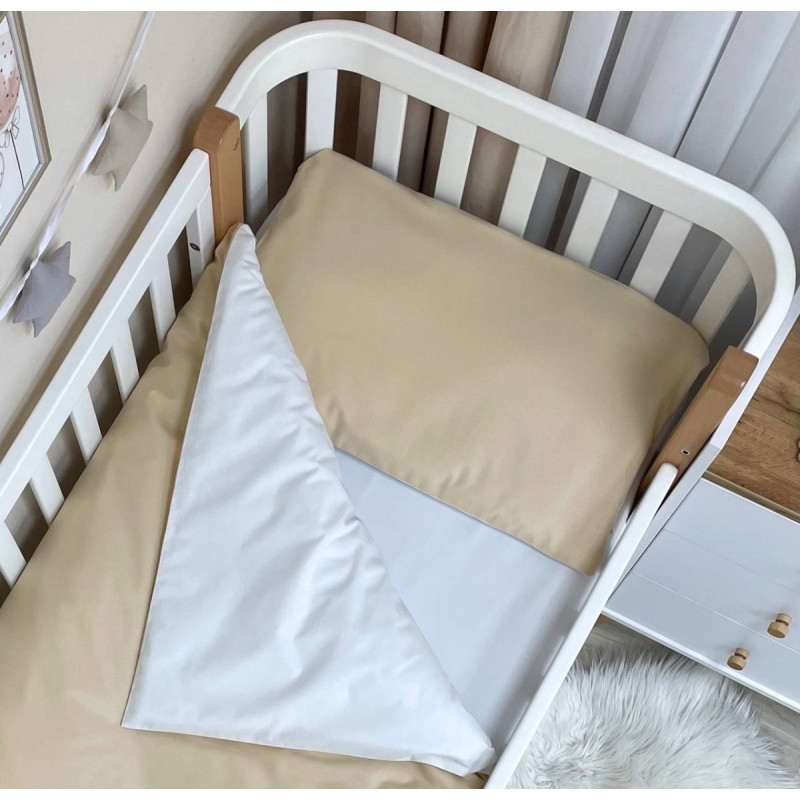 Постільна білизна Msonya Простирадло унісекс однотонний бежевий