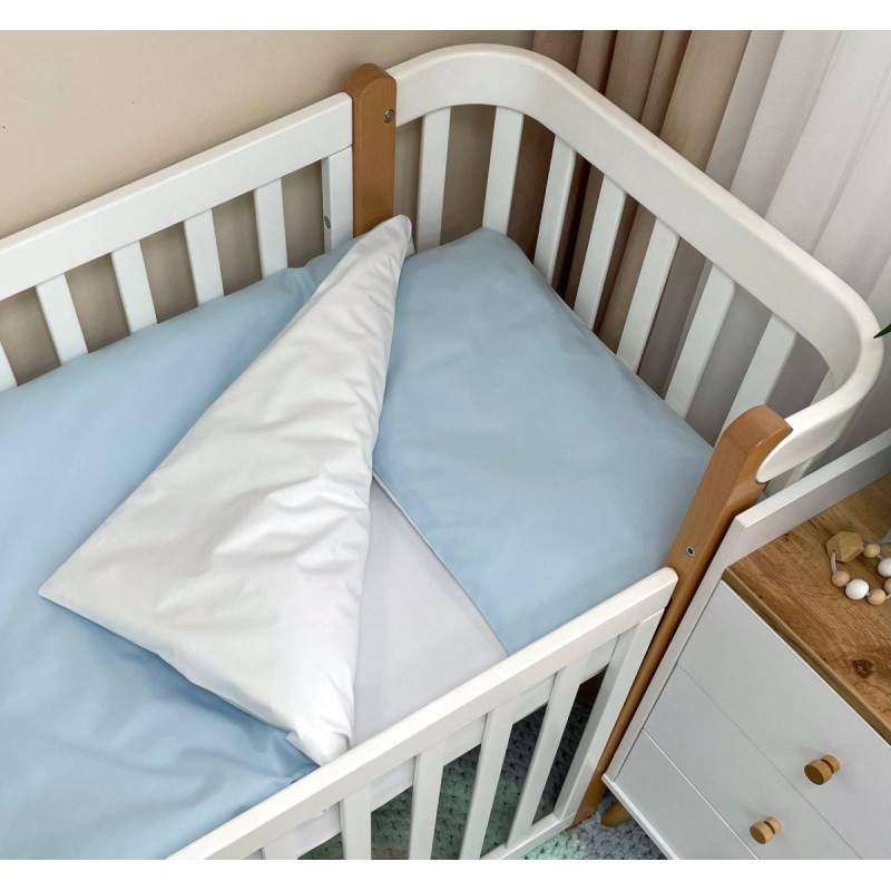 Постільна білизна Msonya Простирадло хлопець однотонний блакитний