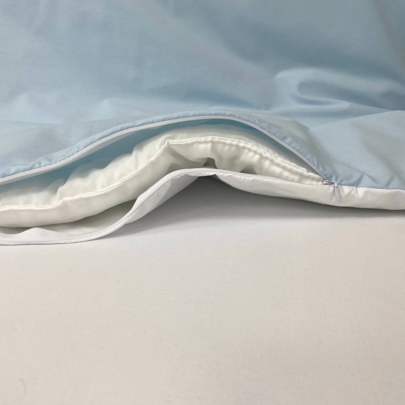 Постільна білизна Msonya Простирадло хлопець однотонний блакитний