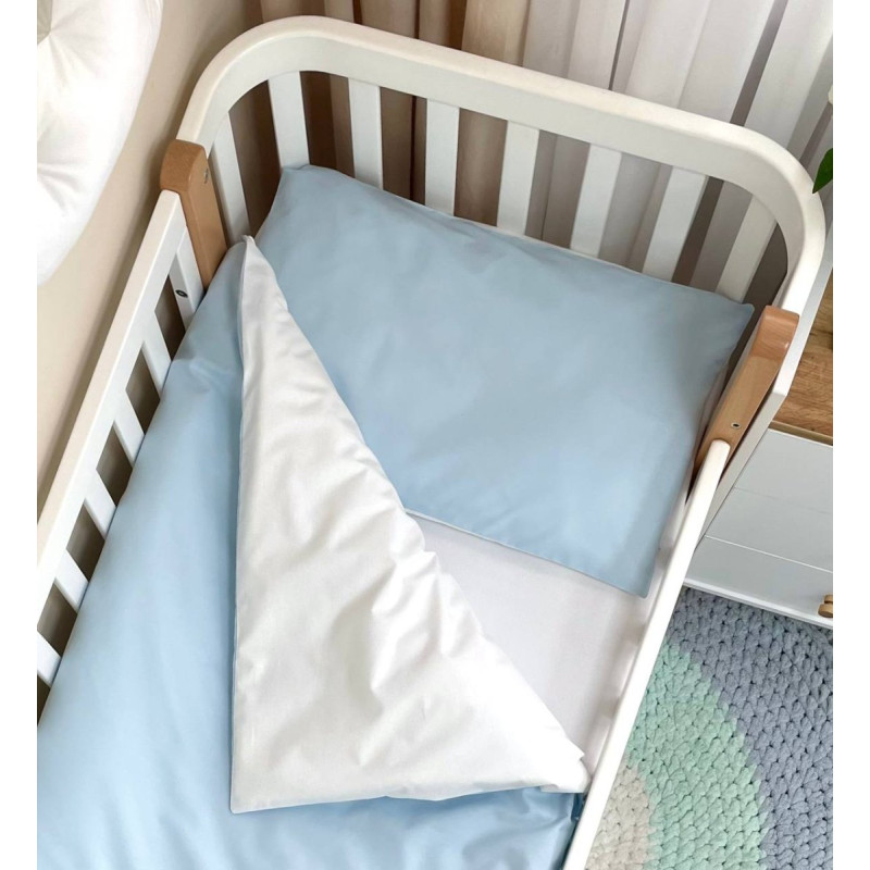 Постільна білизна Msonya Простирадло хлопець однотонний блакитний