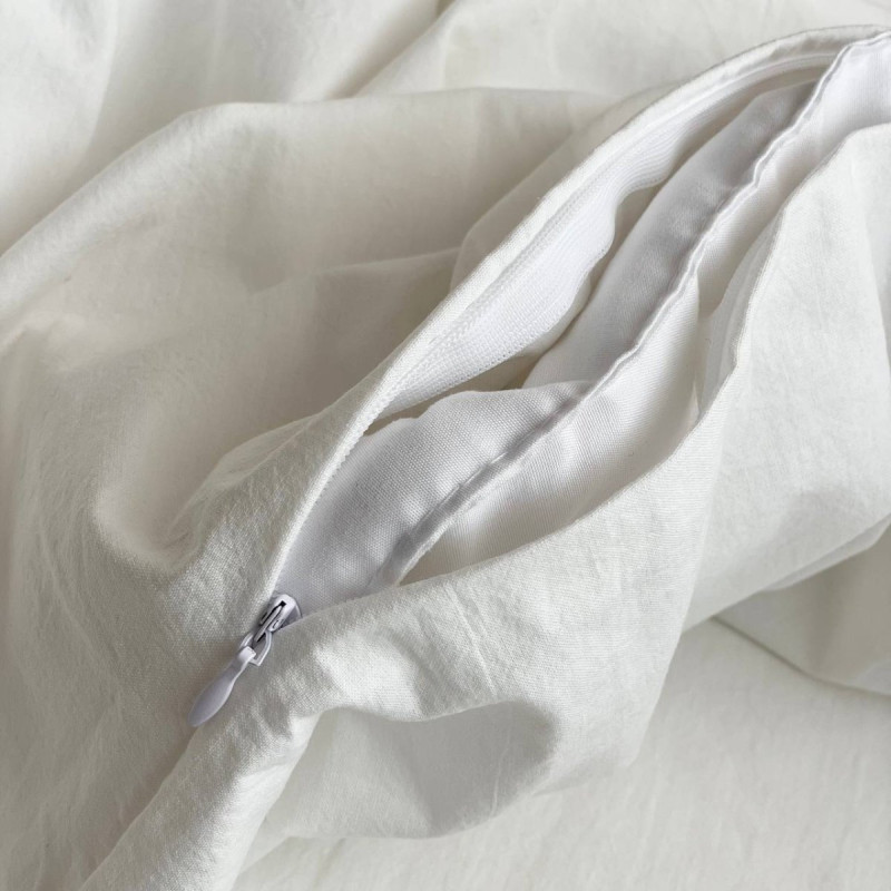 Постільна білизна Msonya Простирадло унісекс однотонний молочний 030015