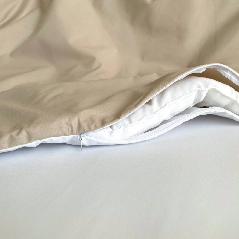 Постільна білизна Msonya Простирадло унісекс однотонний Капучино