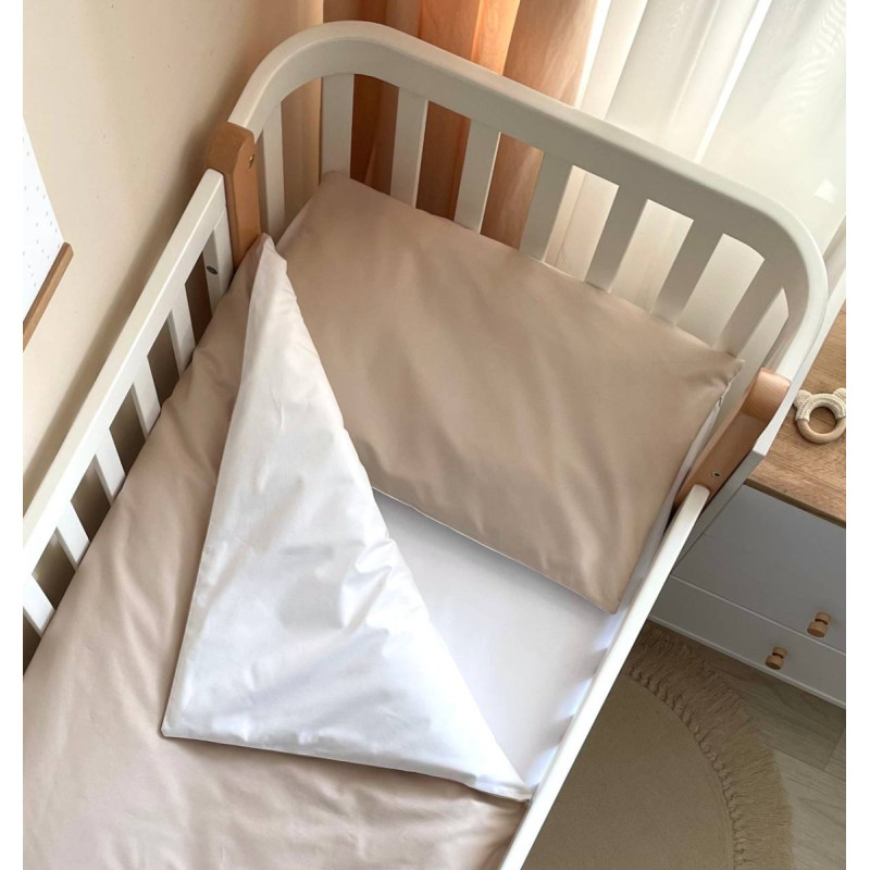 Постільна білизна Msonya Простирадло унісекс однотонний Капучино