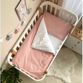 Постільна білизна Msonya Простирадло дівчина однотонний пудра 0300245