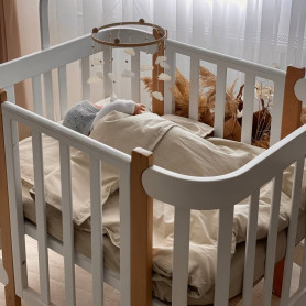 Постільна білизна Msonya Простирадло унісекс однотонний моко