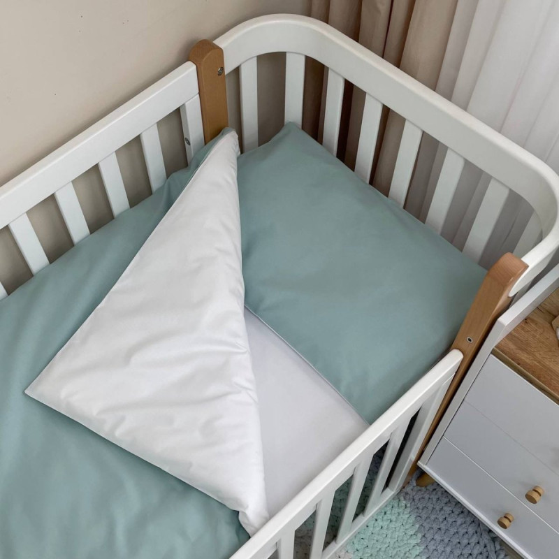 Постільна білизна Msonya Простирадло унісекс однотонний мята