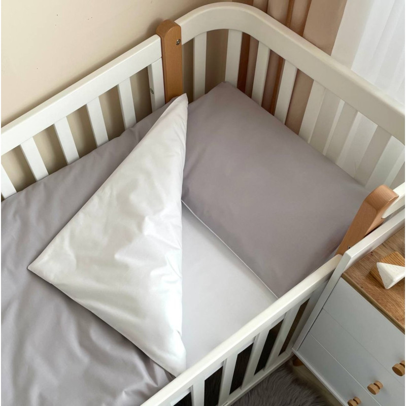 Постільна білизна Msonya Простирадло унісекс однотонний сірий 030052