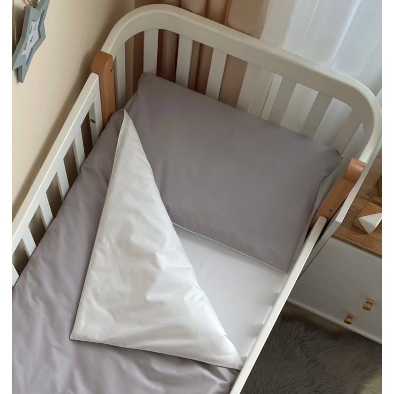 Постільна білизна Msonya Простирадло унісекс однотонний сірий 030052