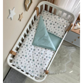 Постільна білизна Msonya Простирадло унісекс з малюнком мята 0303229