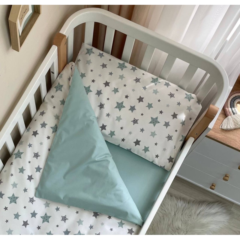 Постільна білизна Msonya Простирадло унісекс з малюнком мята 0303229